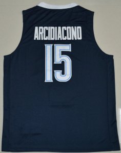Maillot De Basket NCAA Villanova Wildcats Ryan Arcidiacono 15 College Basketball Noir